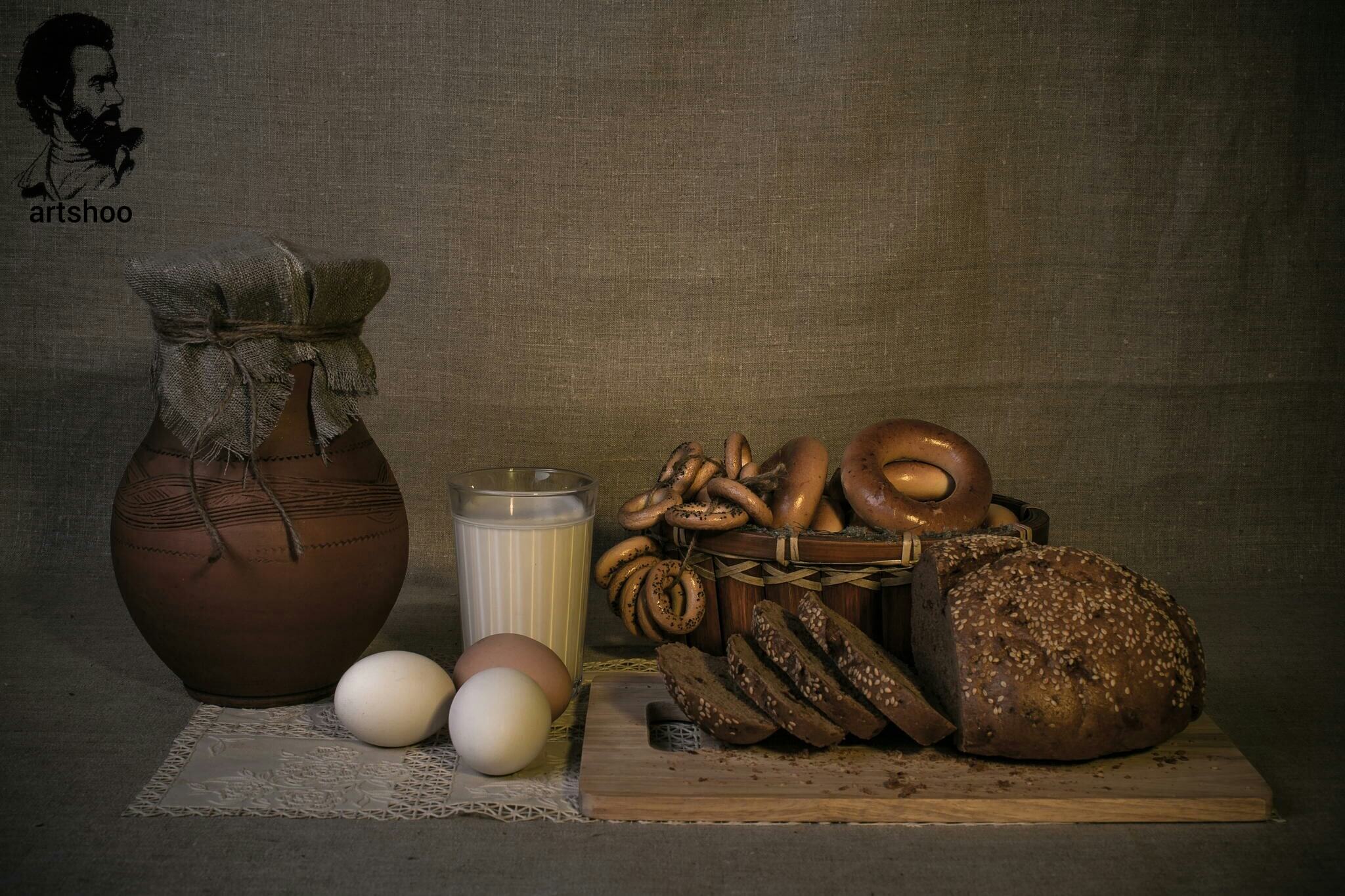 آموزش نقاشی رنگ روغن